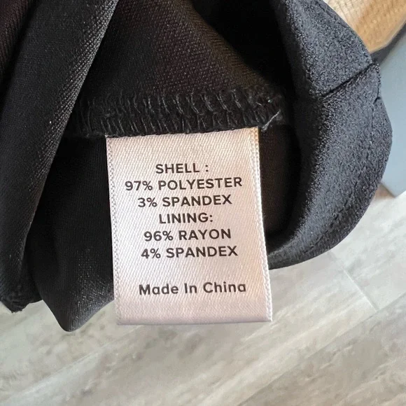 Evereve dress from Peyton Jensen. Black, midi-style. Size L. - Picture 5 of 7